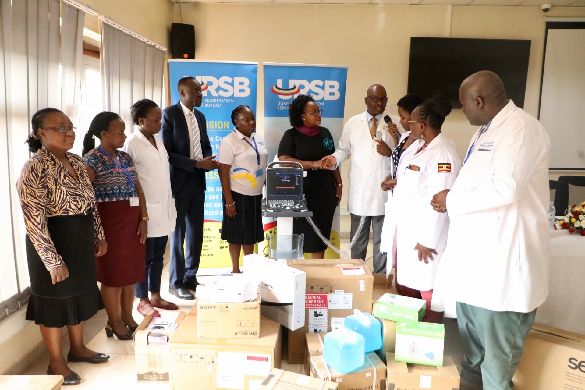 URSB Donates to Kawempe Referral Hospital