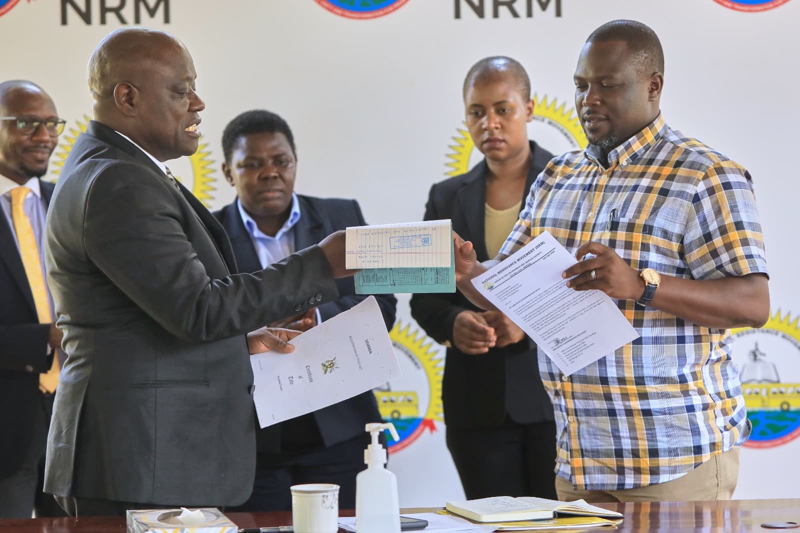 Bagiire Donates Land for NRM Party Offices in Mayuge