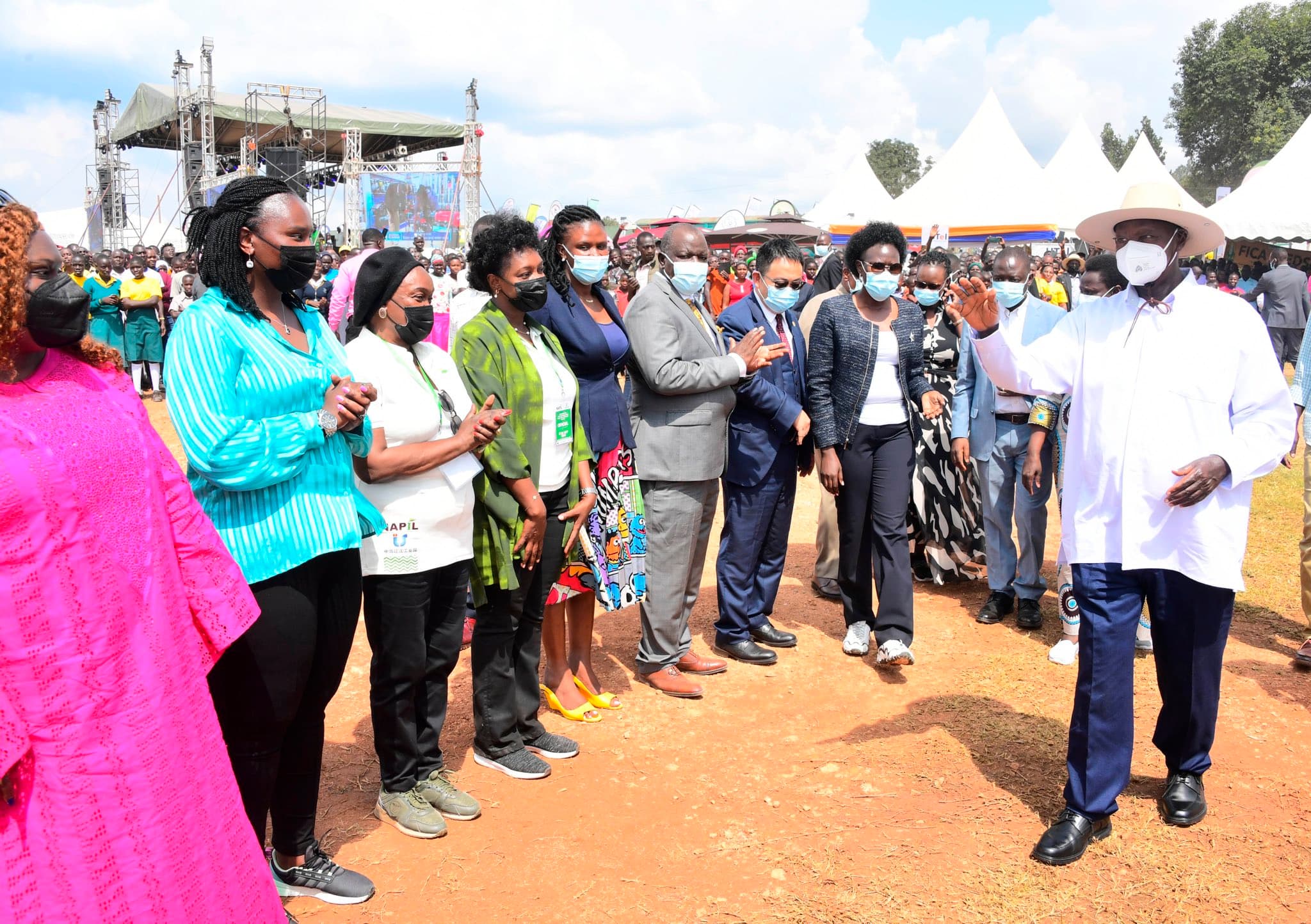 President Museveni Urges Ugandans to Seize Opportunities at Kapeeka Industrial Park