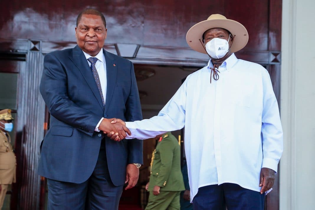 Central African Republic President Begins Three-Day Visit to Uganda