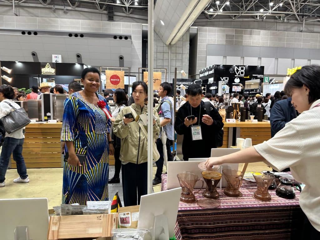 Uganda Showcases Coffee at Specialty Coffee Exhibition in Japan