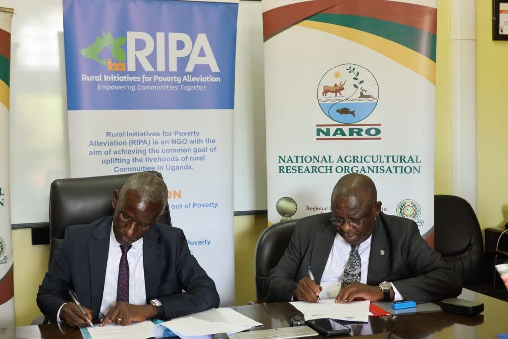 NARO, Rural Initiatives for Poverty Alleviation Partner to Boost Agricultural Innovation