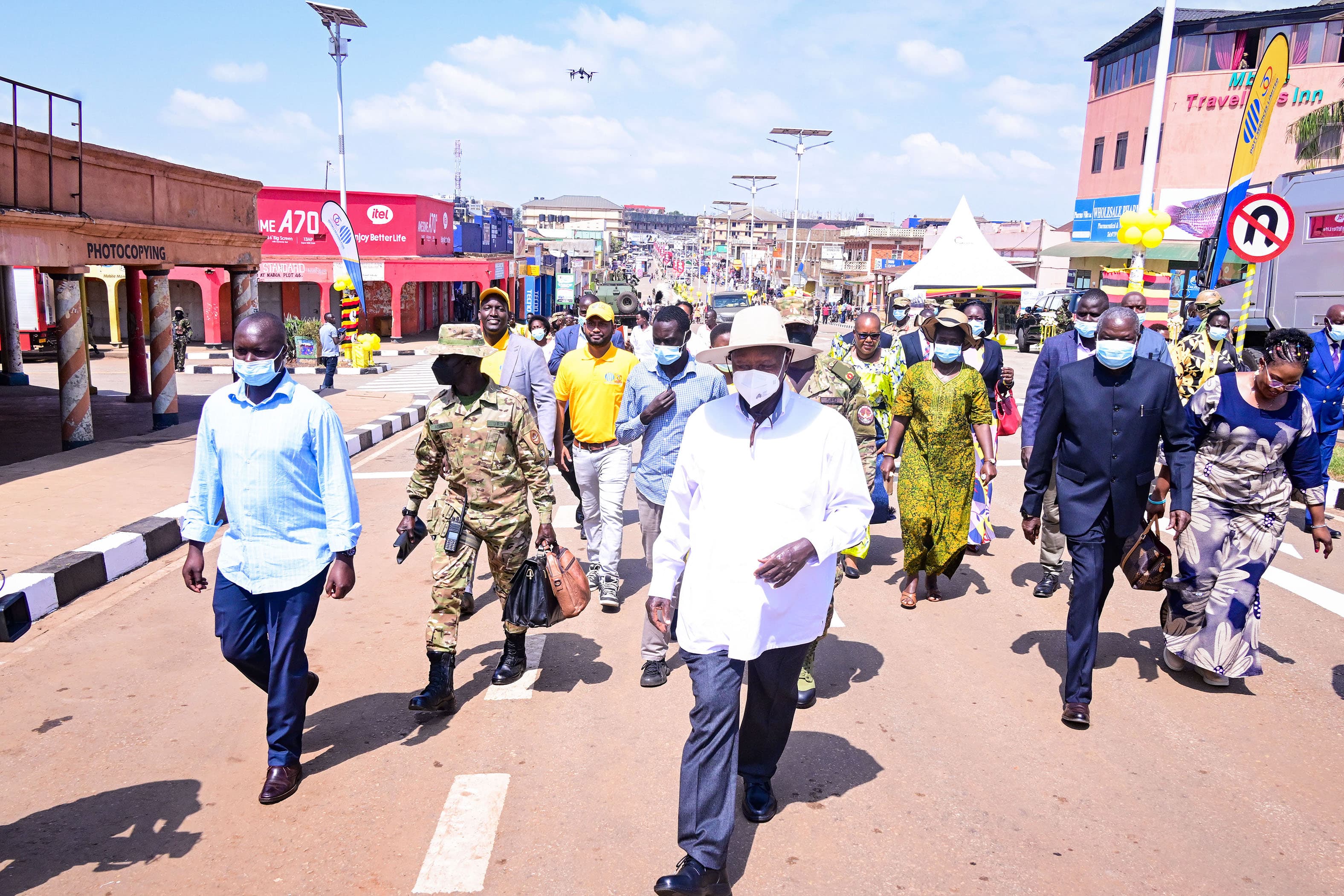 Museveni Launches USMID-Funded Roads in Mbale City