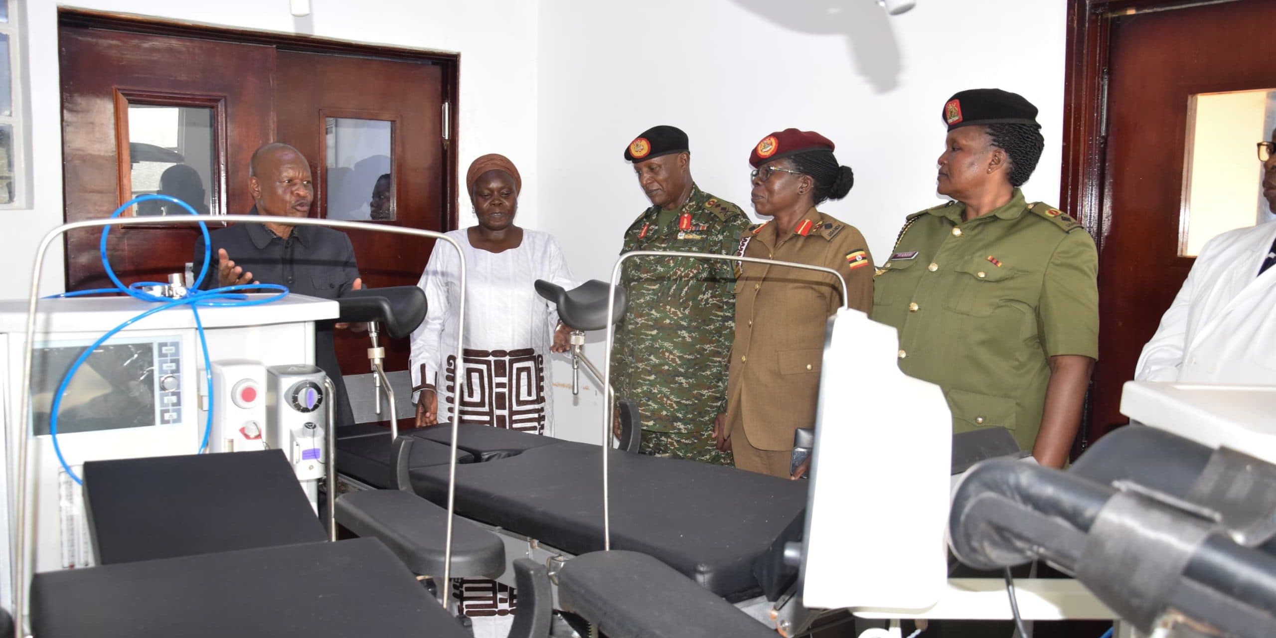 UPDF MPs Donate Theatre Equipment to Bombo Military Hospital
