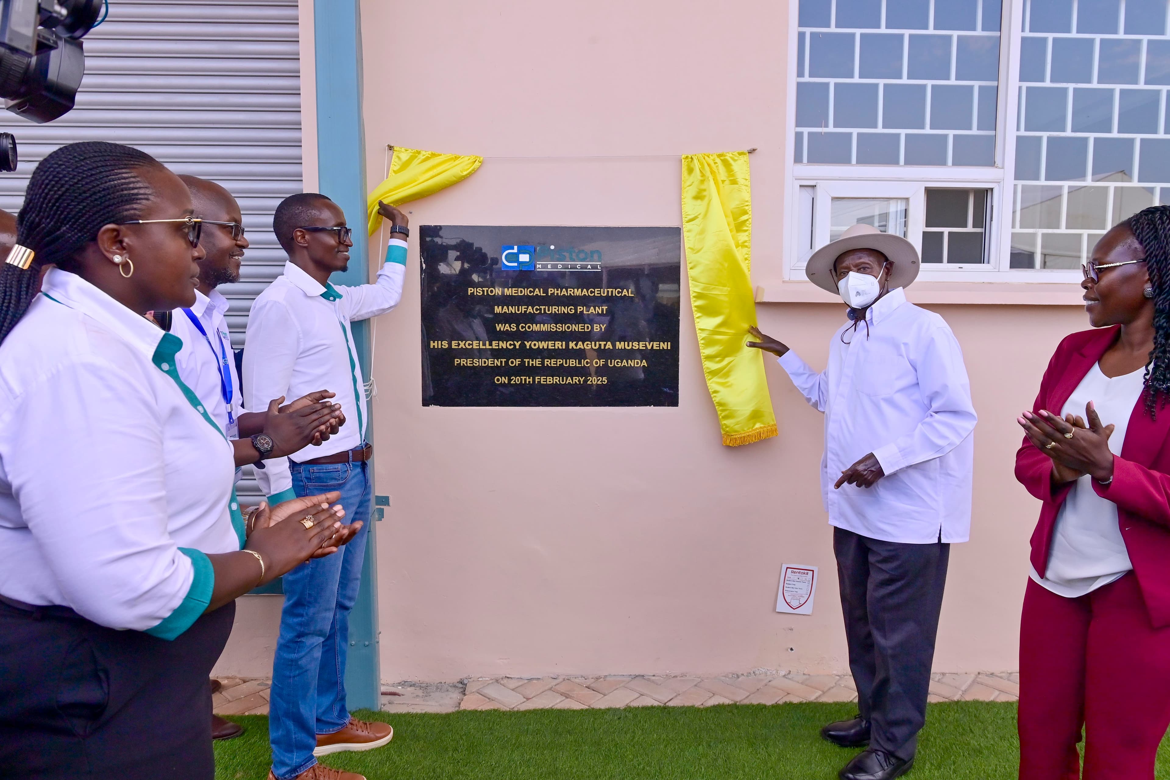 Museveni Launches Piston Medical, Hails Uganda’s Industrial Growth