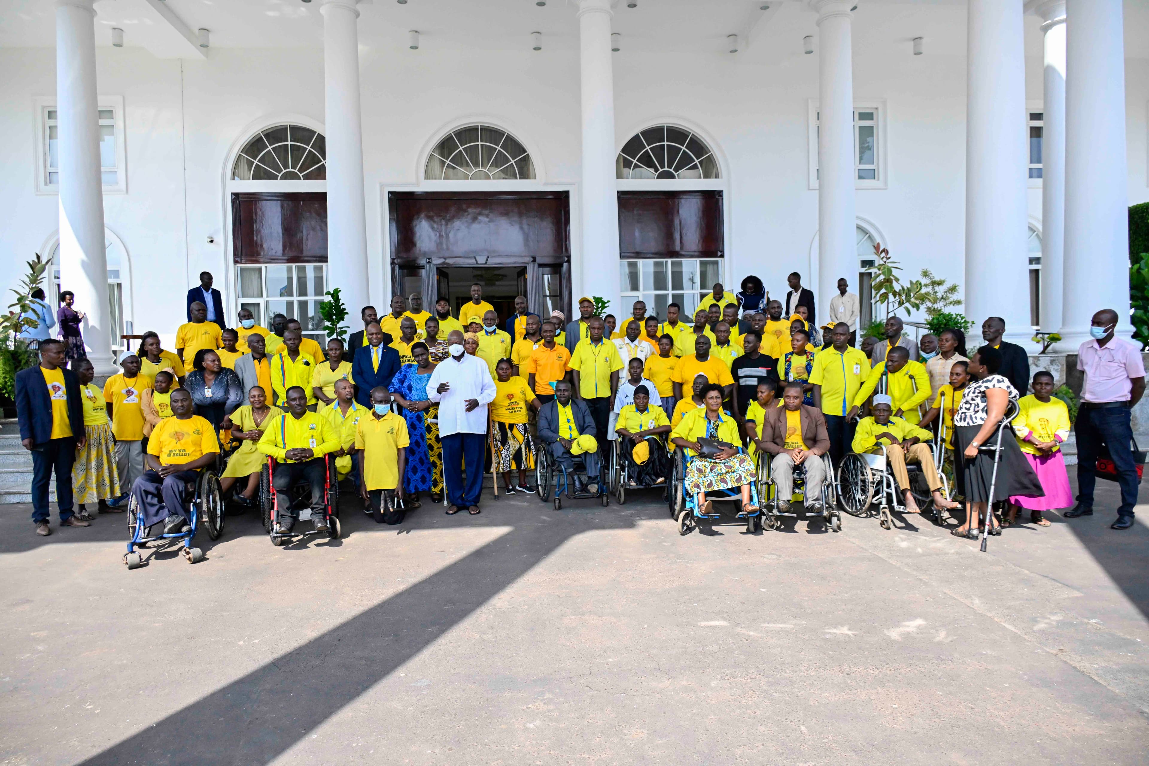 Museveni Pledges Shs300 Million Annually to Empower PWDs in Kampala