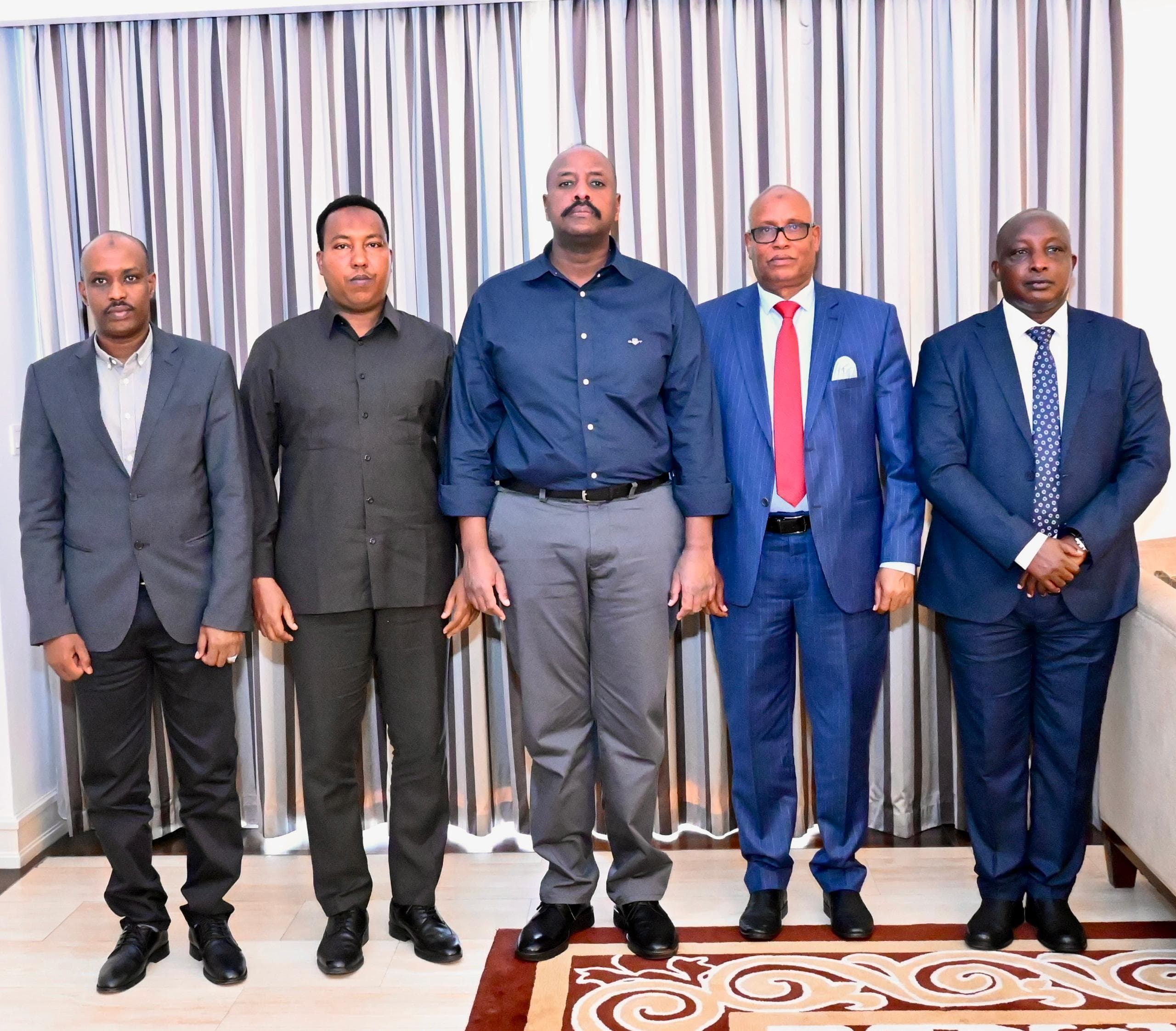 Somali Military Chiefs Brief Gen Kainerugaba on Security Situation in Mogadishu