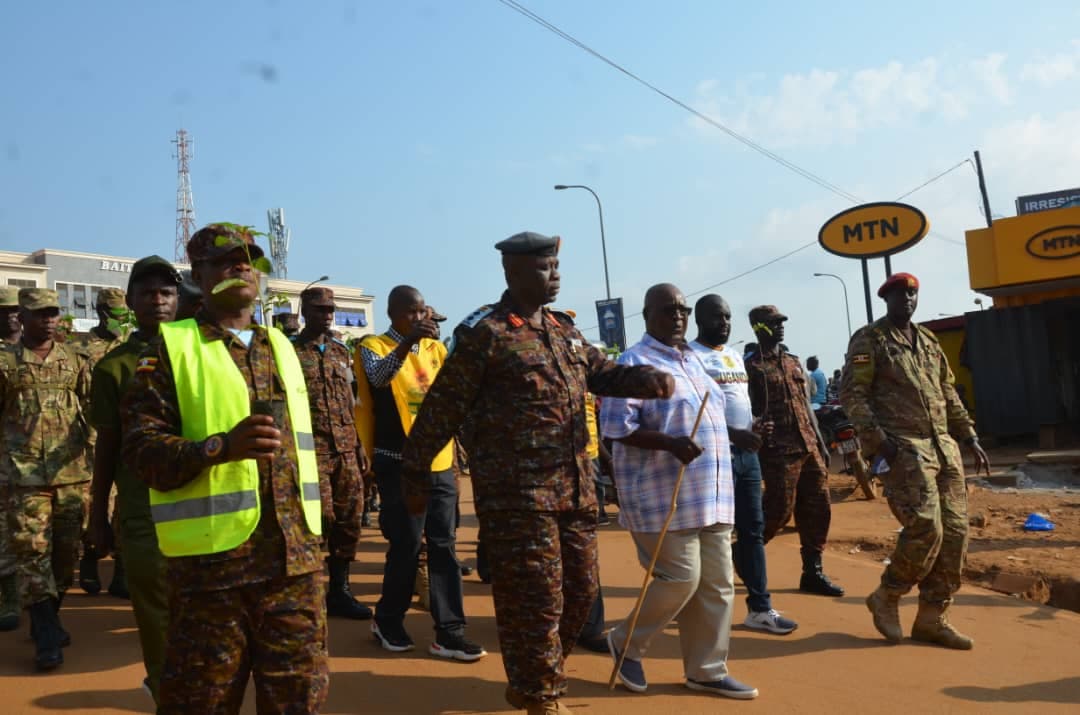 UPDF Air Force Plants 12,000 Trees in Reforestation Drive