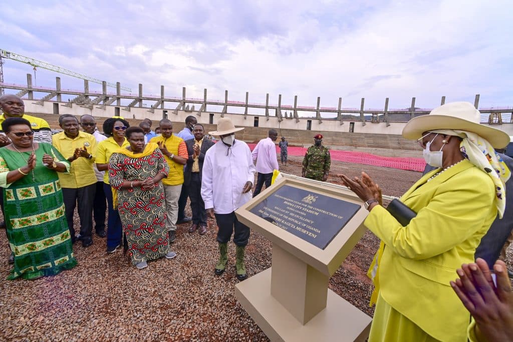 Museveni Praises Hoima City Stadium Progress, Pledges More Sports Infrastructure
