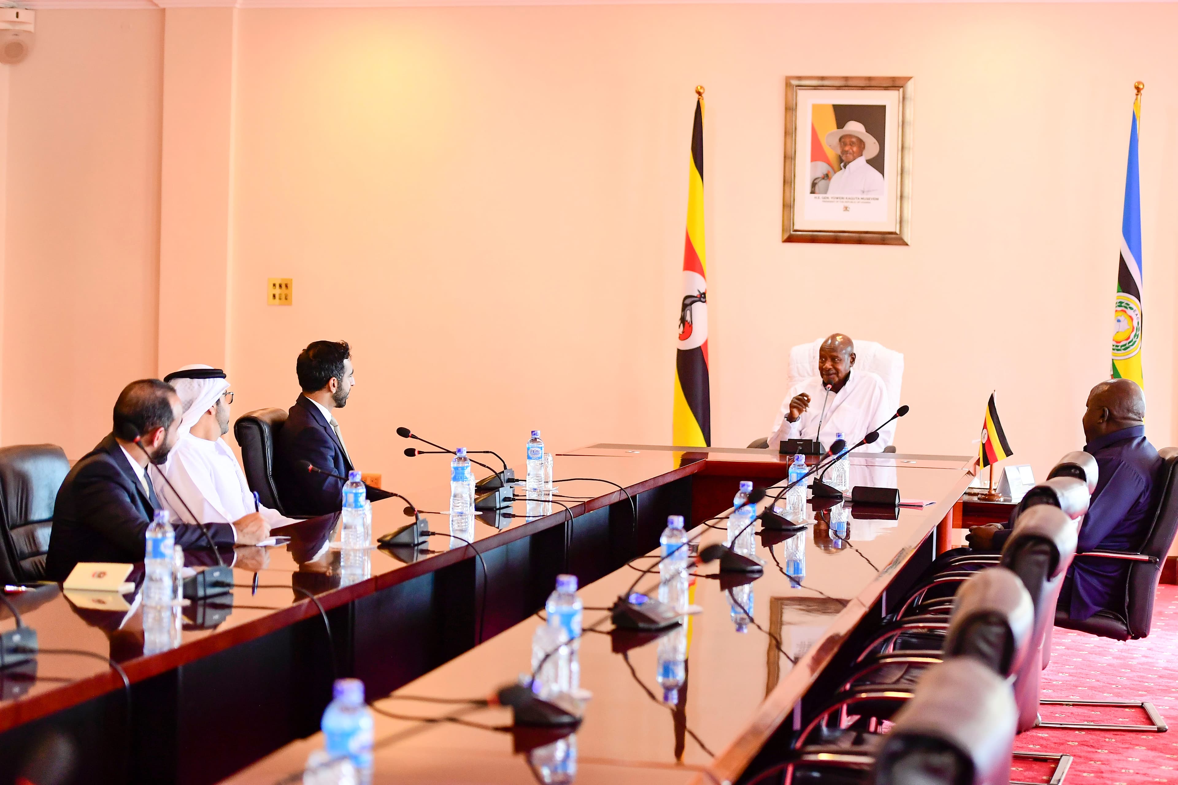 Museveni, UAE Minister Discuss Stronger Bilateral Ties