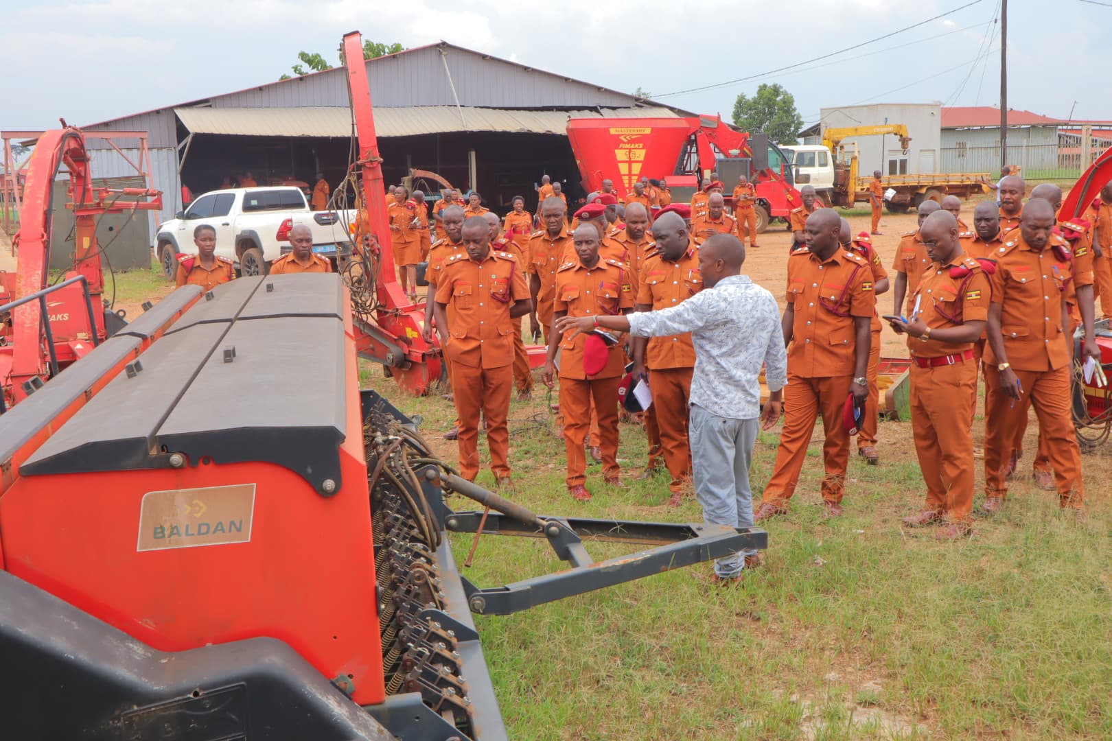 Prison Officers Tour Institutions to Enhance Service Delivery