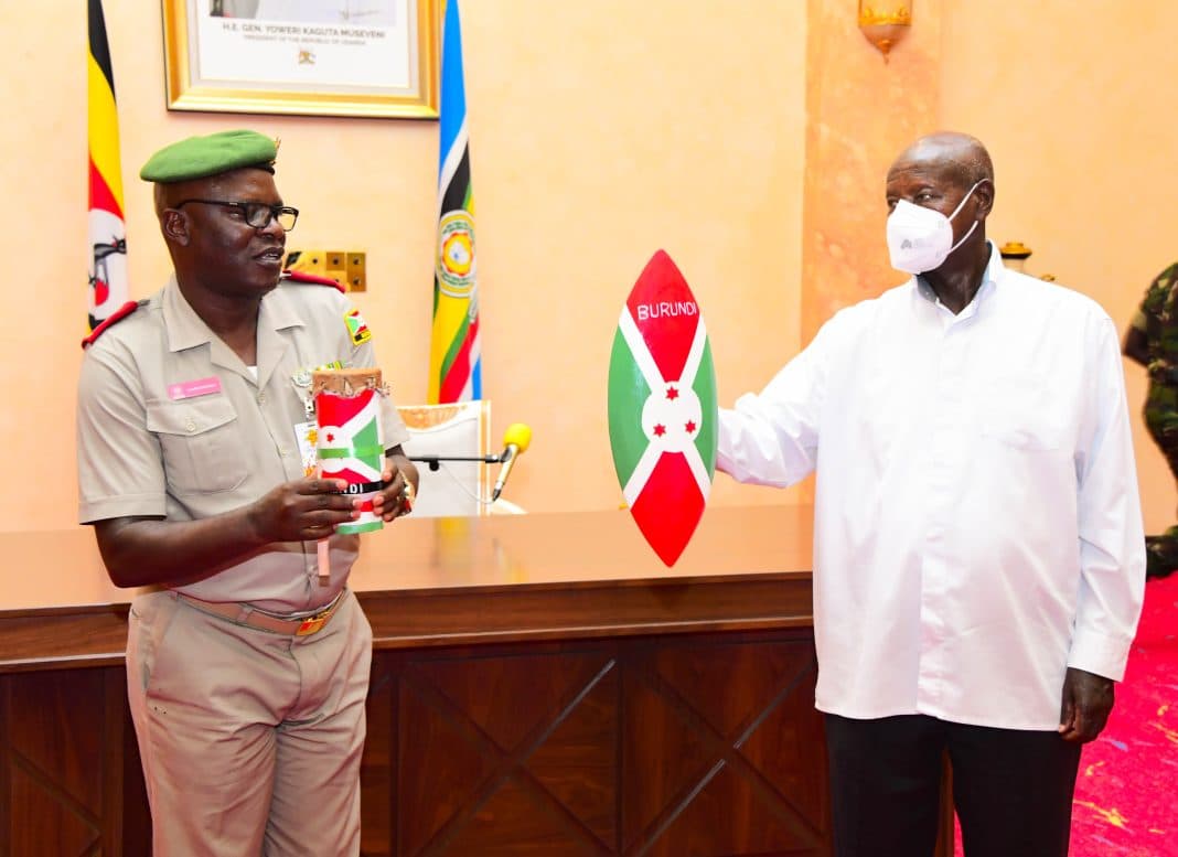 Museveni Urges Burundi Officers to Reject Identity Politics, Champion African Unity