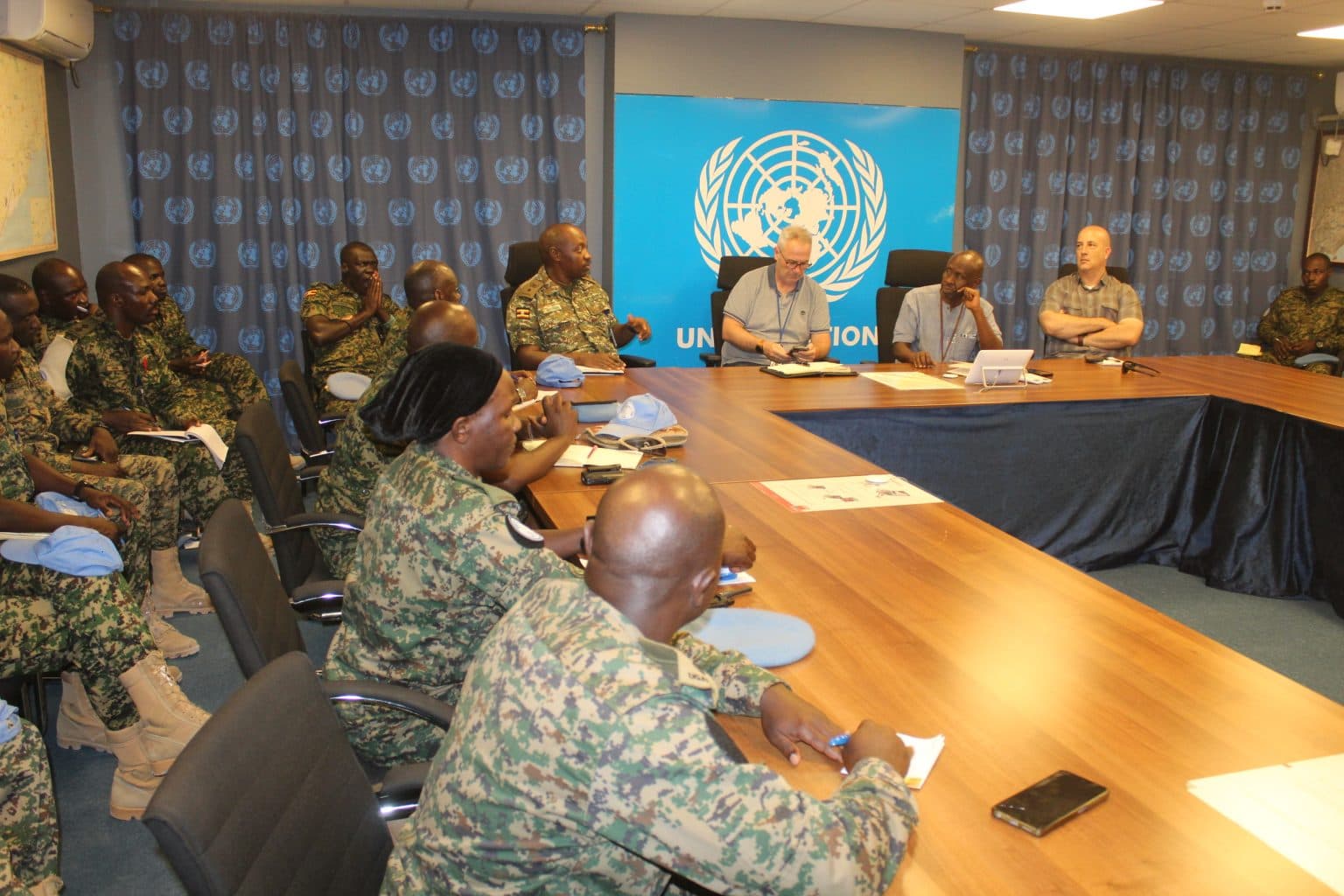 UN, UPDF Security Officials Meet to Strengthen Mission Safety in Somalia