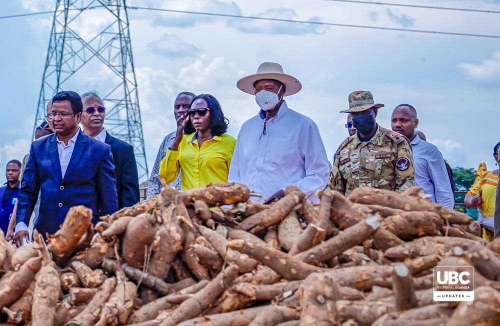 Museveni Commissions Cassava Factory in Nakasongola to Boost Rural Incomes