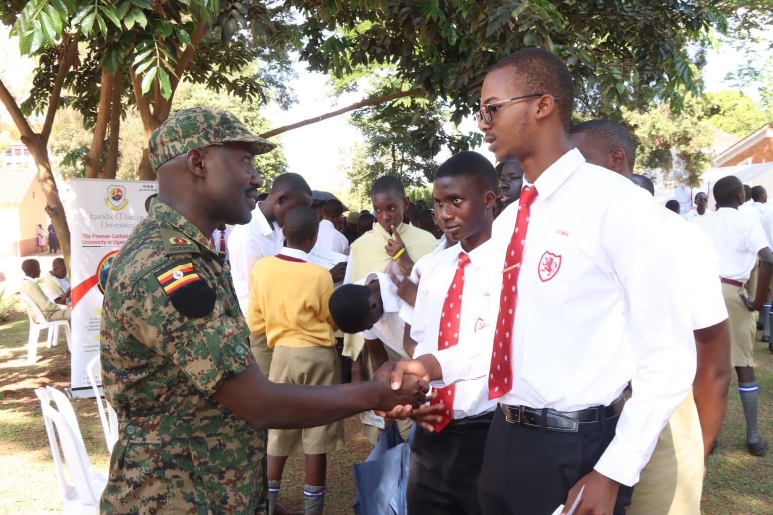 UPDF Promotes Patriotism at Kings College Budo Career Day