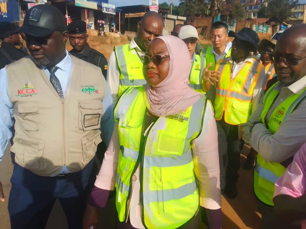 KCCA ED Buzeki Pushes Contractors to Speed Up Kampala Roadworks to Improve Safety