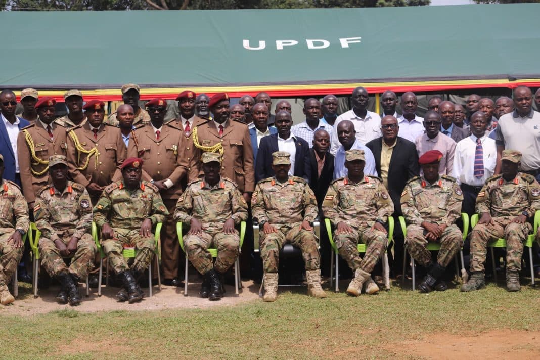 Museveni Applauded as Over 50 SFC Officers Retire With Honor