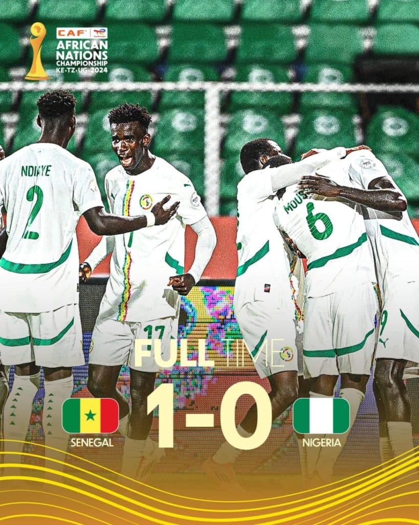 CHAN 2024: Senegal Sinks Nigeria with Late Strike