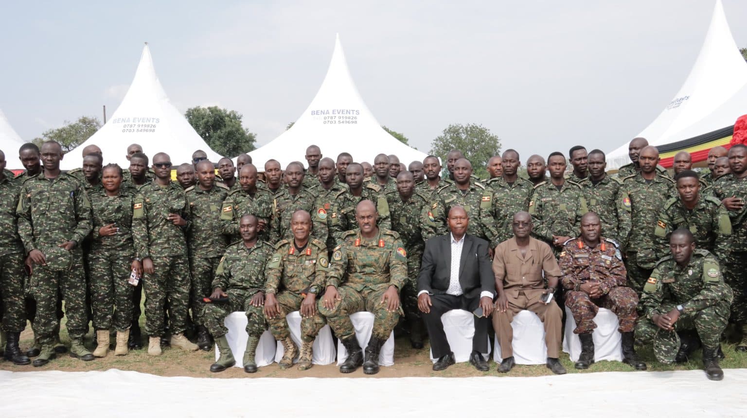 Over 1,000 UPDF Officers Graduate in Artillery and Air Defence Training