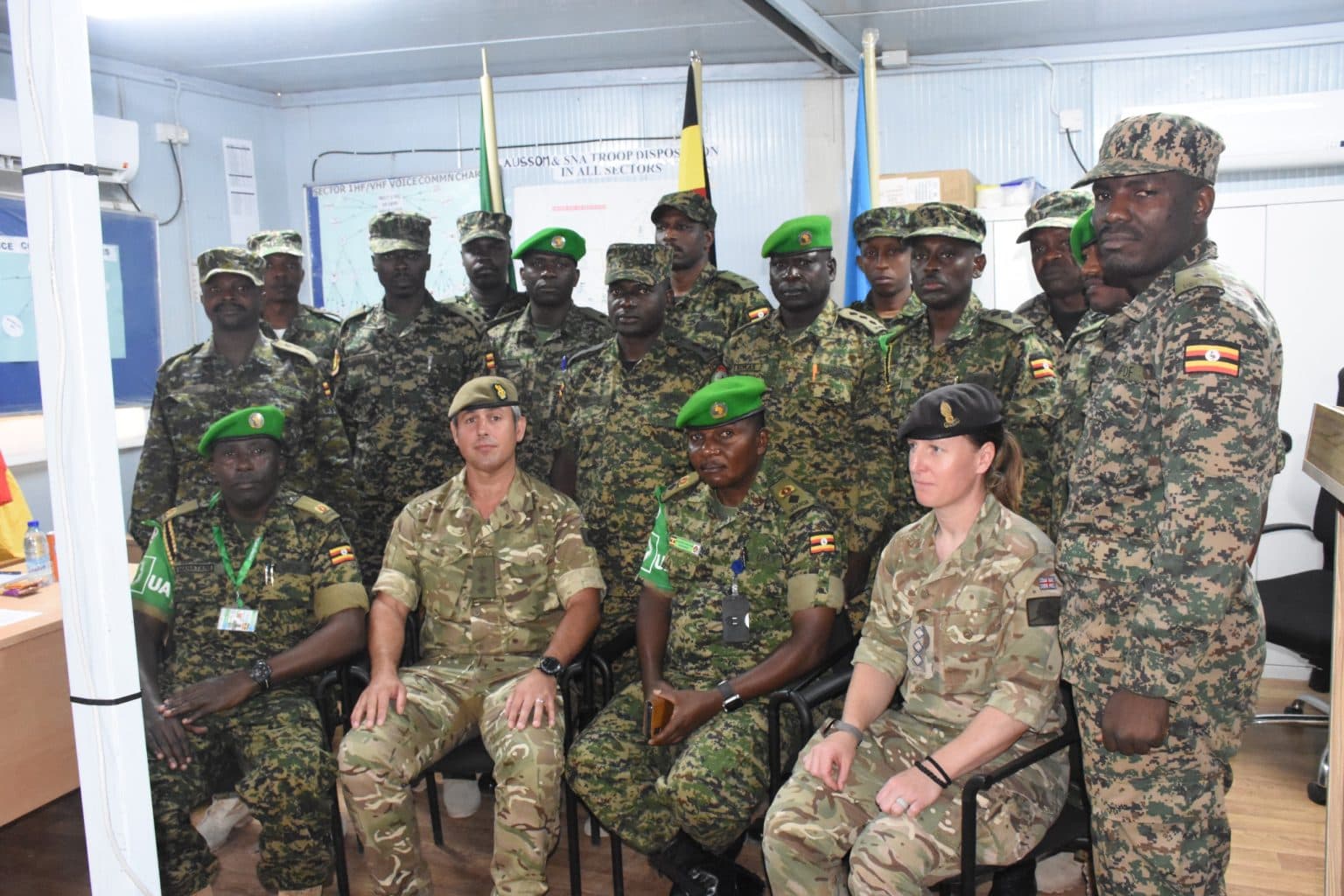 UPDF Officers Complete UK-Led Human Security Training in Somalia