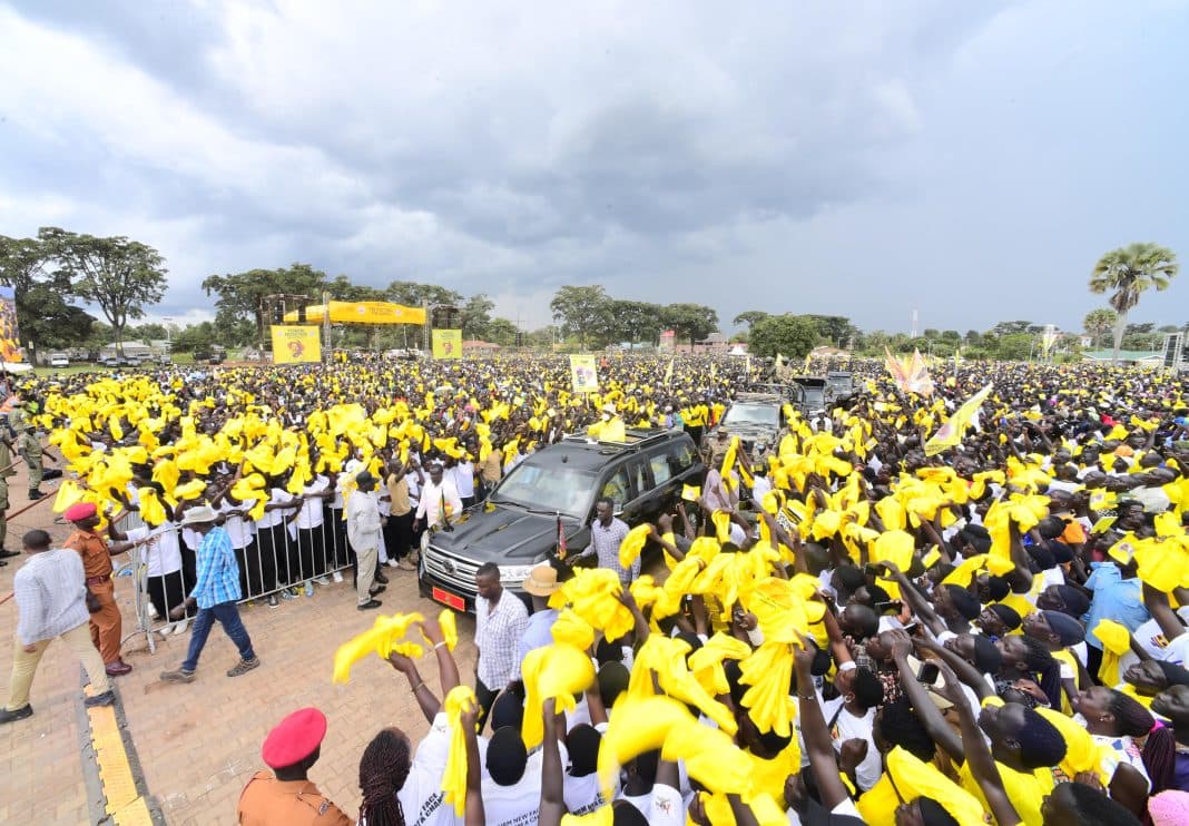 Museveni Hails Peace as Cornerstone of Development in Gulu