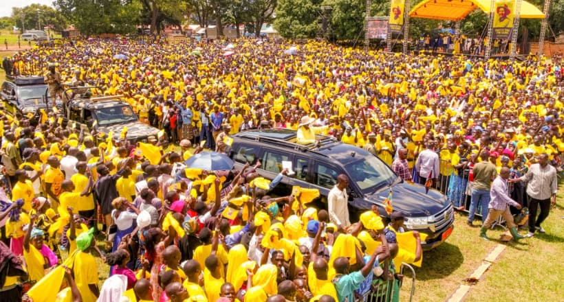 Museveni Says Strong Infrastructure is Key to Ending Poverty in Pader District