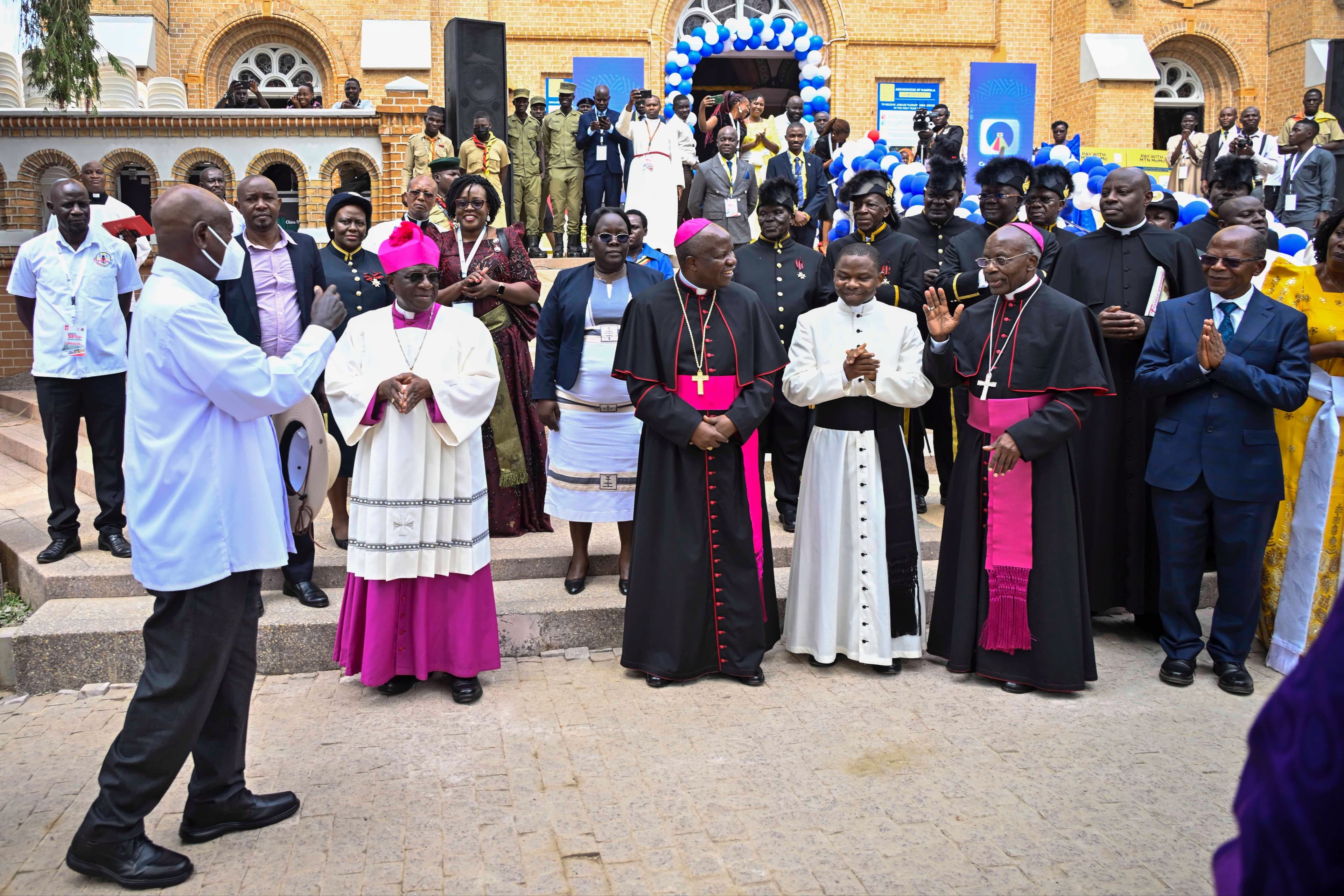 Rubaga Cathedral Marks 100 Years as Museveni Calls for Faith Anchored in Productivity