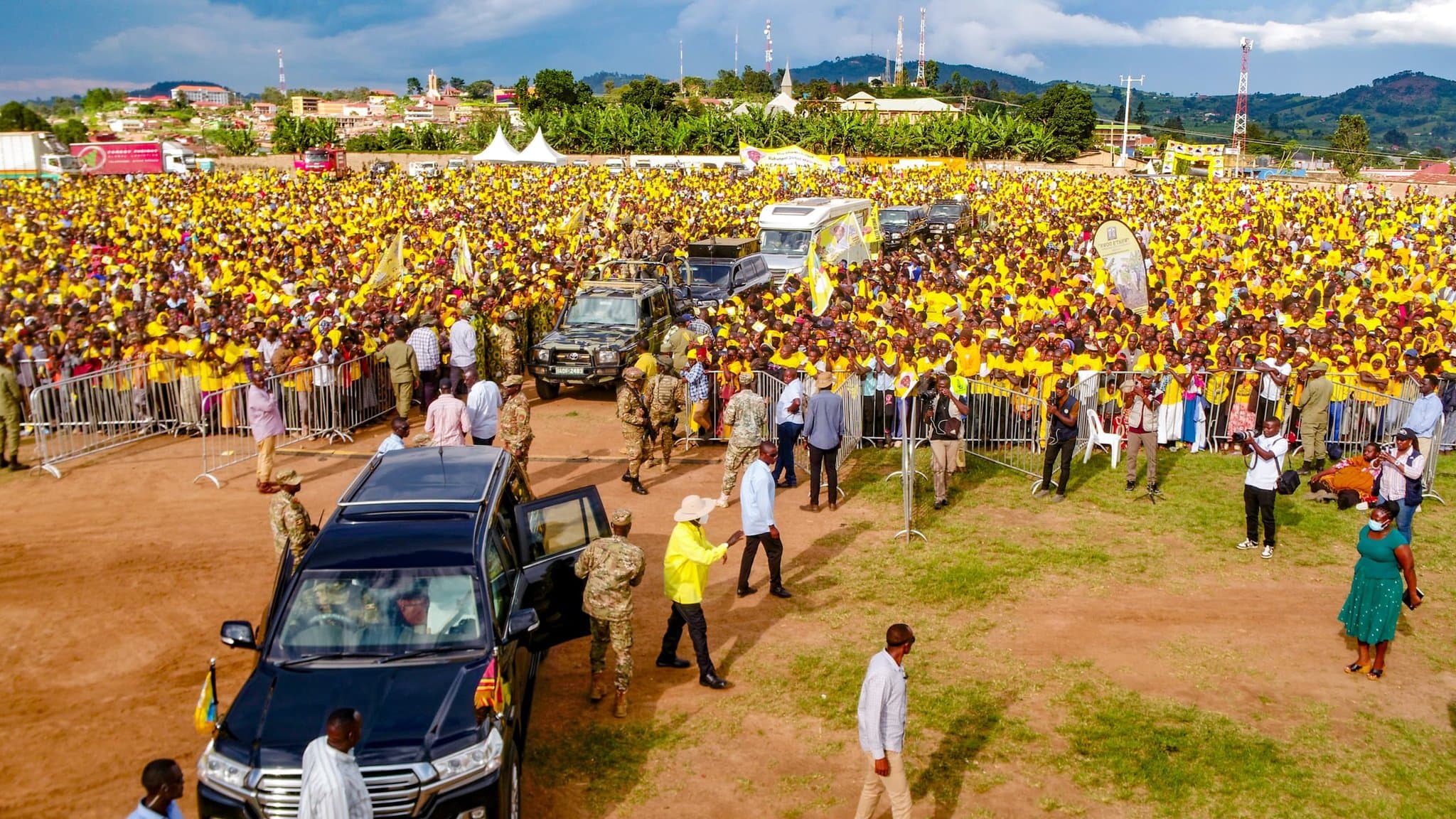 Museveni Hails NRM’s Record of Peace, Stability in Rukungiri