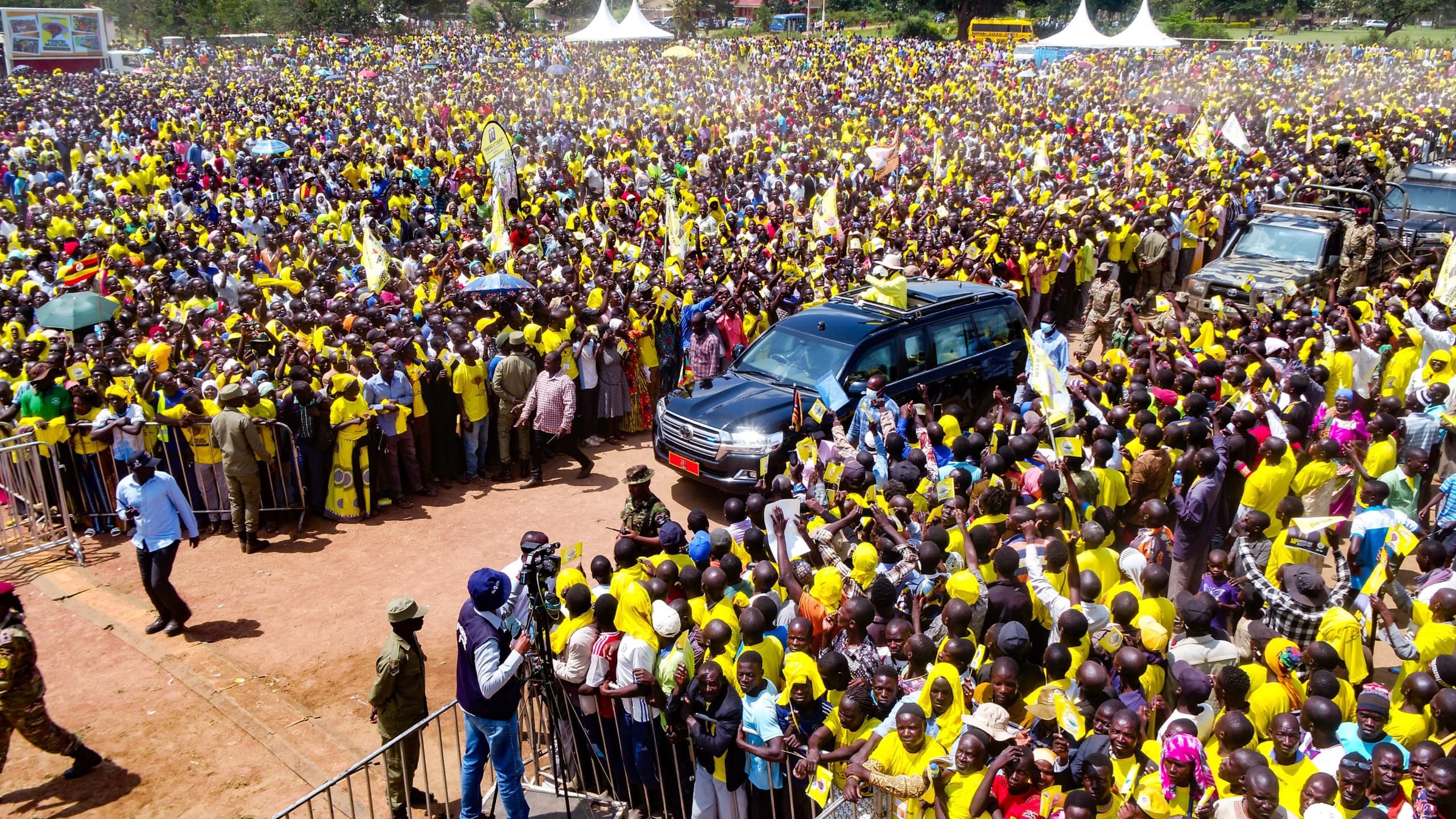 Museveni Pledges New Roads as Butaleja Reaps Gains of Stability