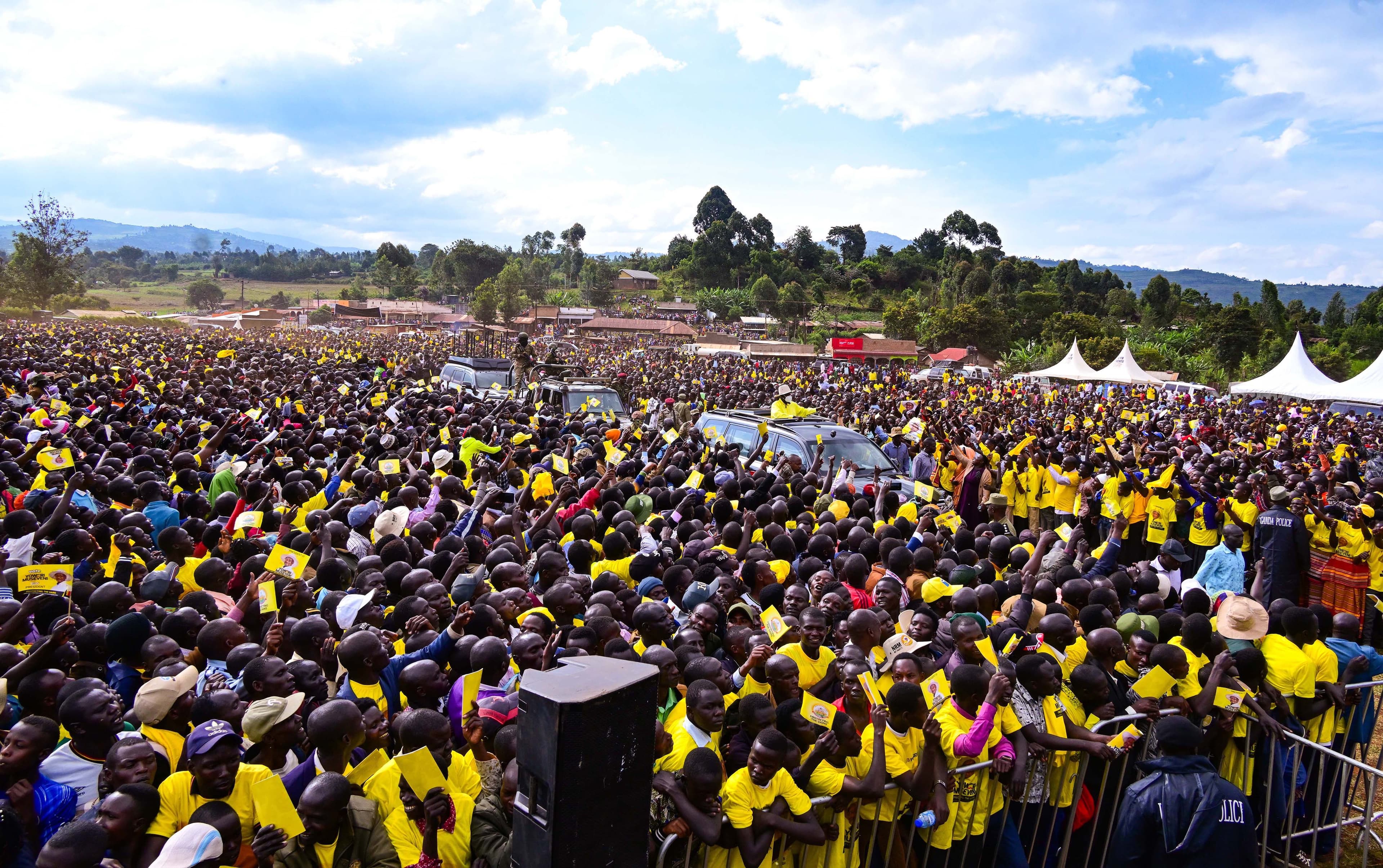Museveni Pledges Stronger Disaster Response for Bukwo District Residents