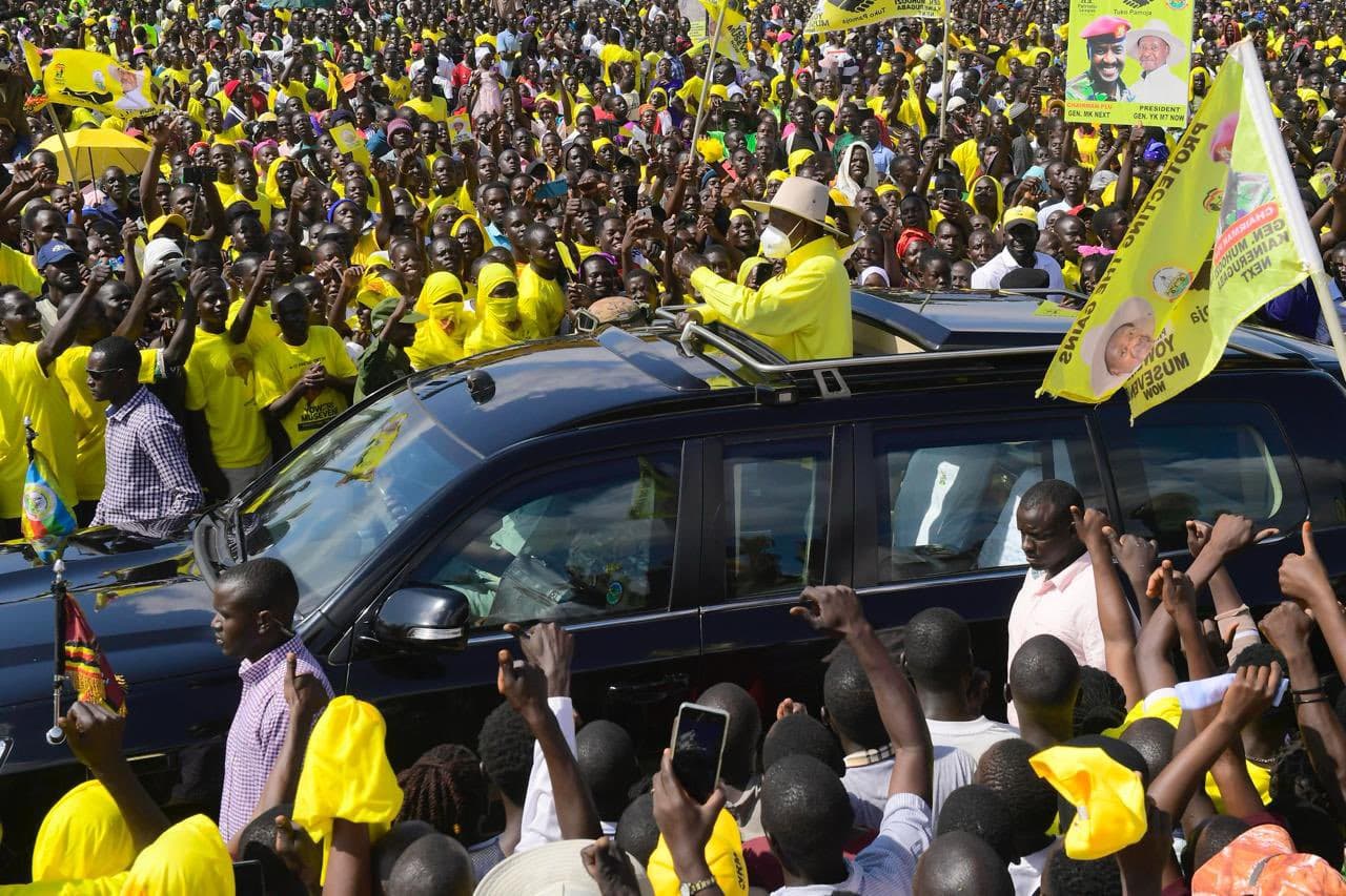 Museveni Recounts How UPDF Crushed Otti as He Rallies Support in Soroti
