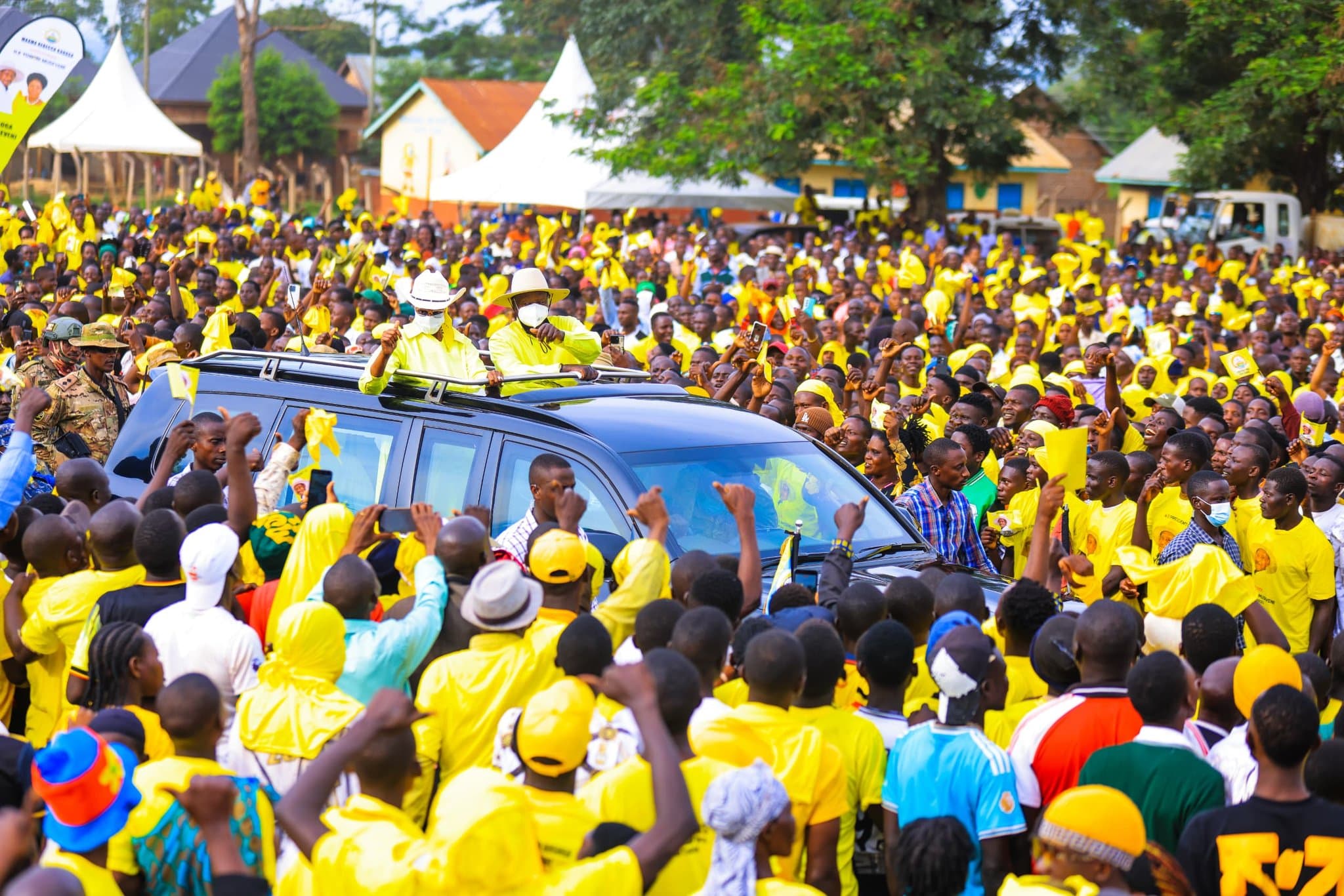 Museveni Urges Kamuli Residents to Back NRM’s Record of Progress