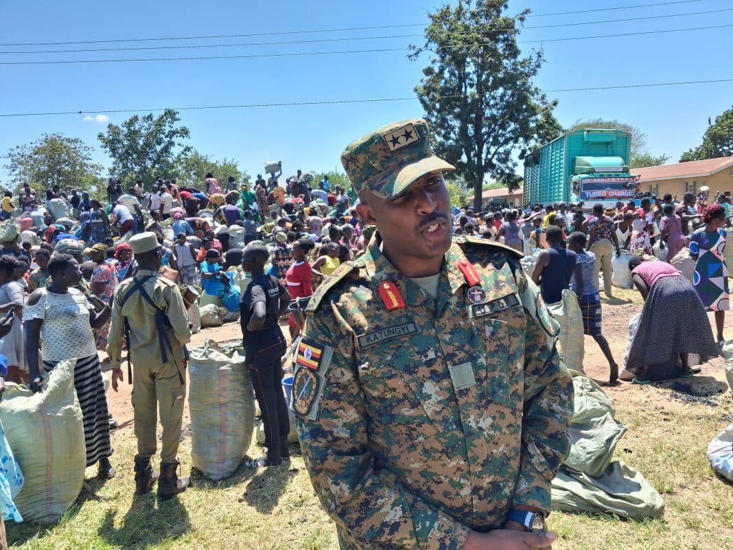 UPDF Distributes Seized Charcoal to Vulnerable Families in Lira