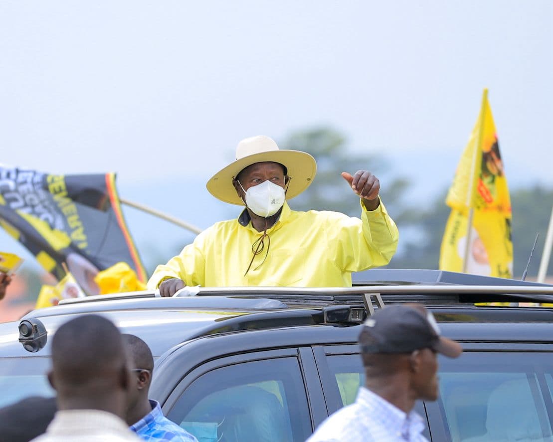 Museveni Vows Delivery of Infrastructure, Cautions Against Misuse of Oil Revenue in Masindi District