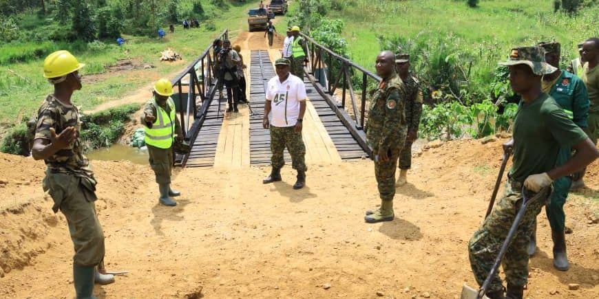 UPDF Unveils New Kanungu Bridge to Ease Trade and Transport
