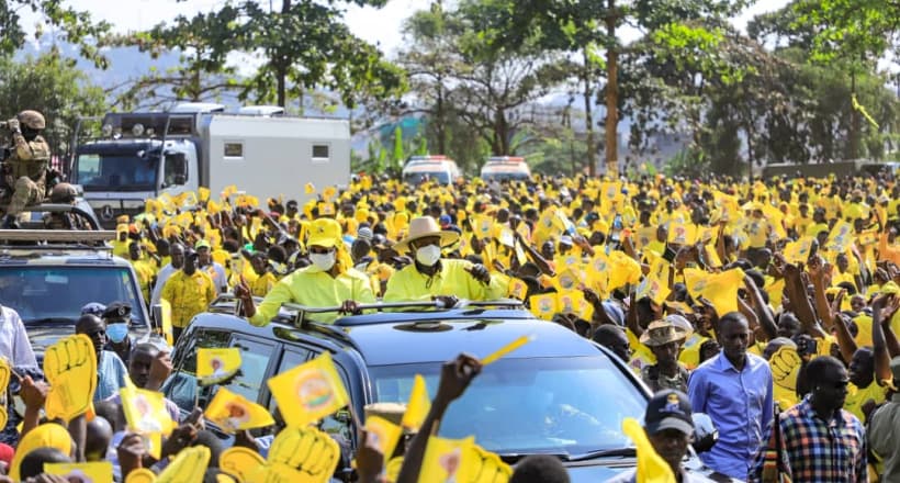 Reject Violence to Safeguard Development, Museveni Urges Makindye Residents