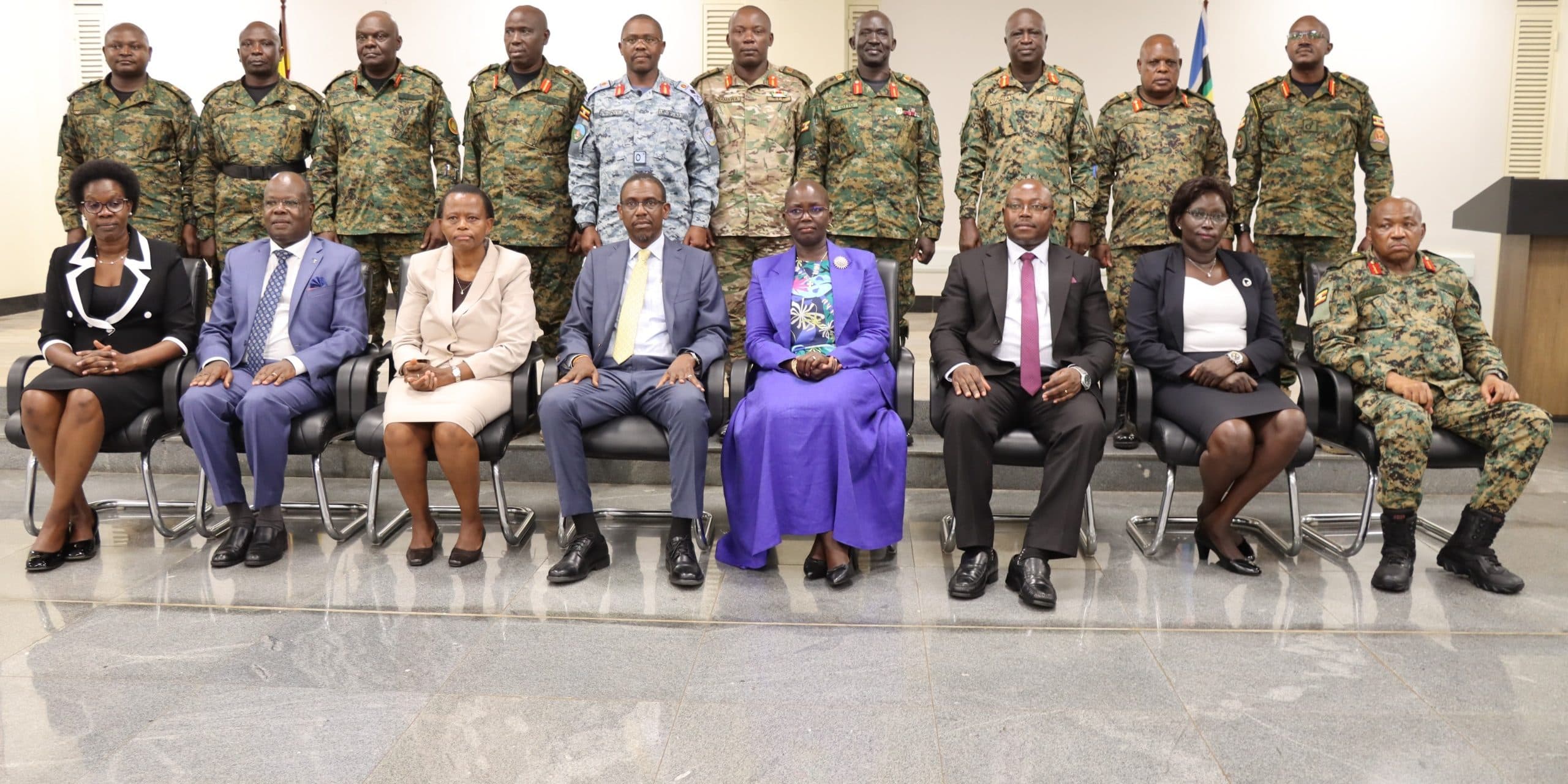 UPDF General Court Martial Constituted After Swearing-In of Members at Supreme Court