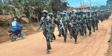 SFC 6 Infantry Battalion Test Endurance in 20km Route March