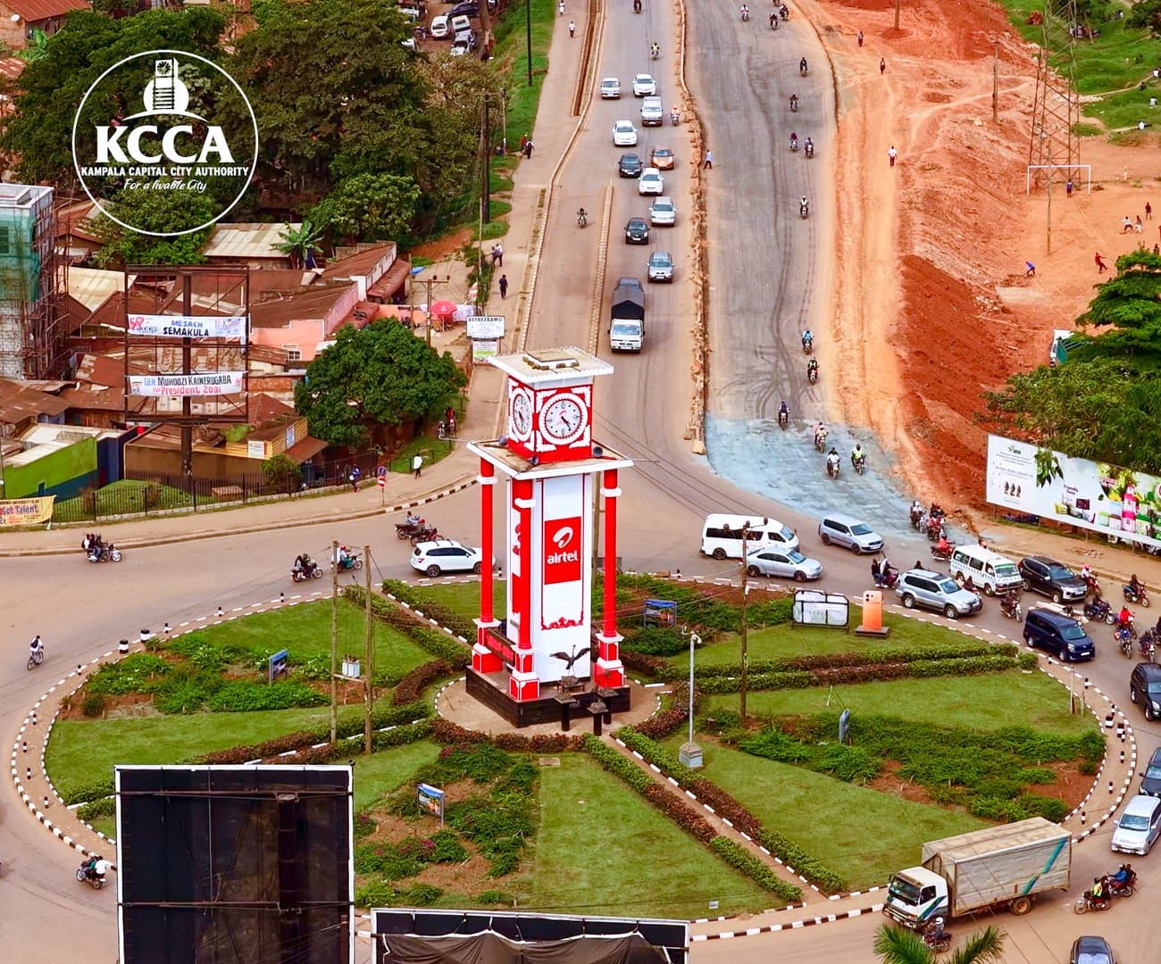 KCCA to Demolish Kibuye Roundabout in Major Queens Way Expansion