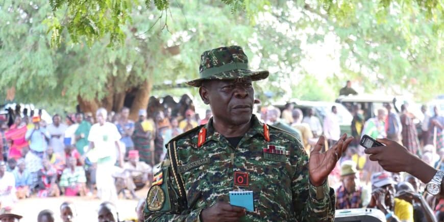 Maj Gen Sserunkuma Demands Cross-District Alliance to Defeat Cattle Thieves in Karamoja