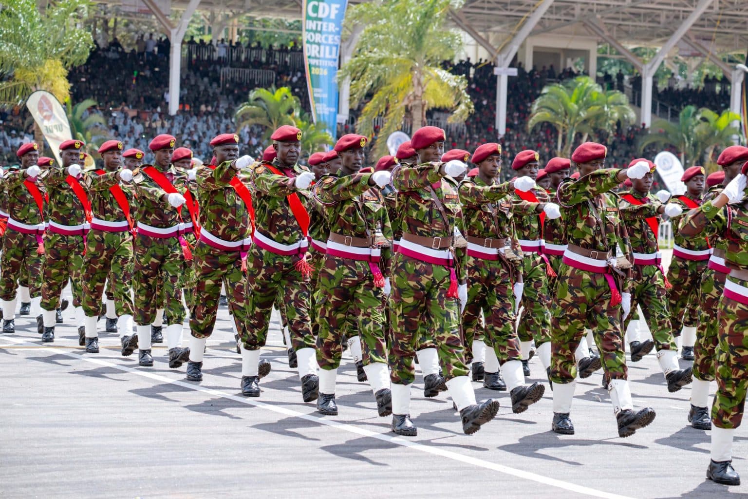 SFC Wins Second CDF Inter-Forces Drill Competition