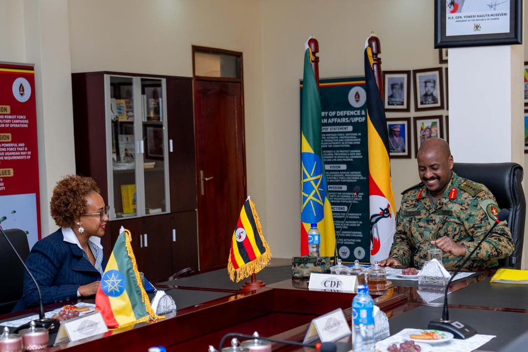 CDF Discusses Bilateral Relations with Ethiopian Ambassador