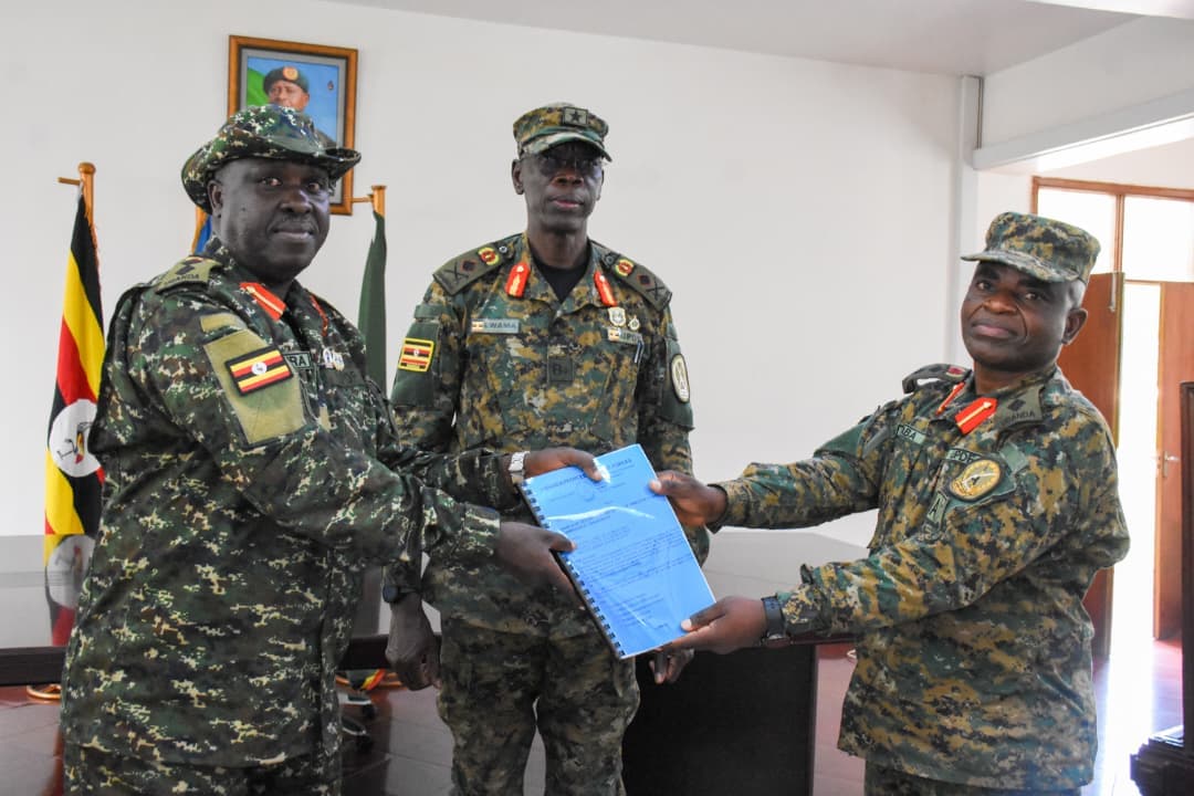 Col Anatoli Nuwagira Succeeds Col Benon Asaba as UPDF Land Forces Political Commissar