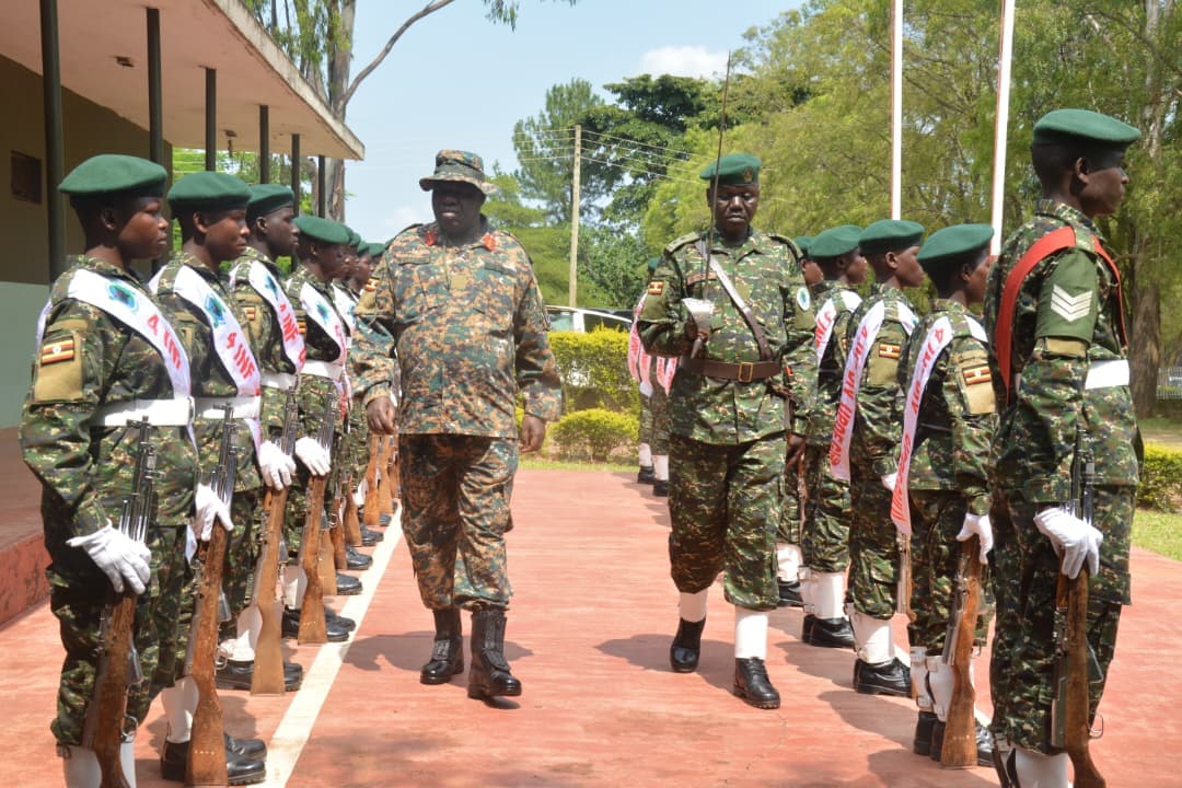 Deputy CDF Okiding Presides Over 4 Infantry Division Handover to Maj Gen Sserunkuma