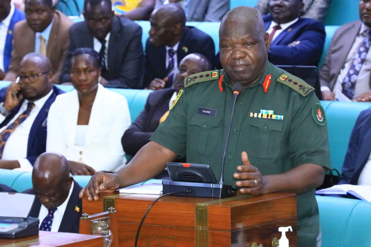 Deputy Chief of Defence Forces (D/CDF) and UPDF Representative, Lt Gen Sam Okiding