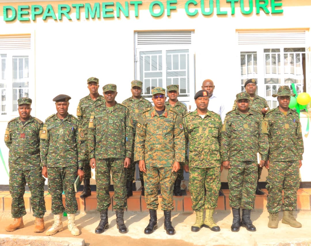 Newly Commissioned Culture Department Block to Strengthen UPDF Operational Efficiency