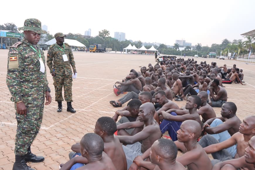 UPDF Wraps Up Recruitment Exercise as Hundreds Flock to Kololo Final Vetting