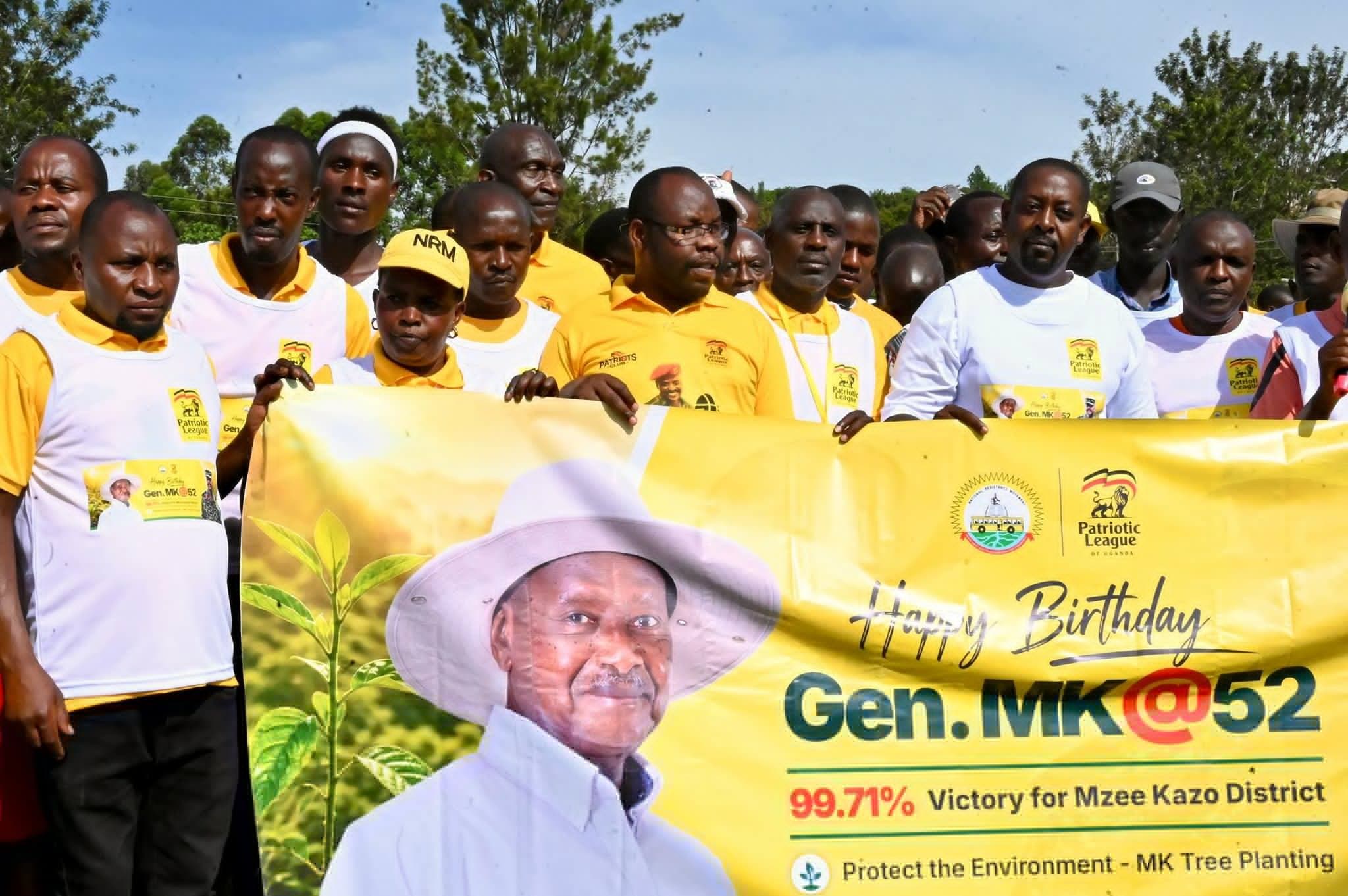 Kazo Launches Billion Tree Campaign to Honor Gen. Muhoozi Kainerugaba