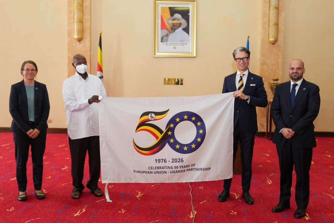 EU Ambassador Showcases Kisoro Coffee as Museveni Demands End to Raw Exports
