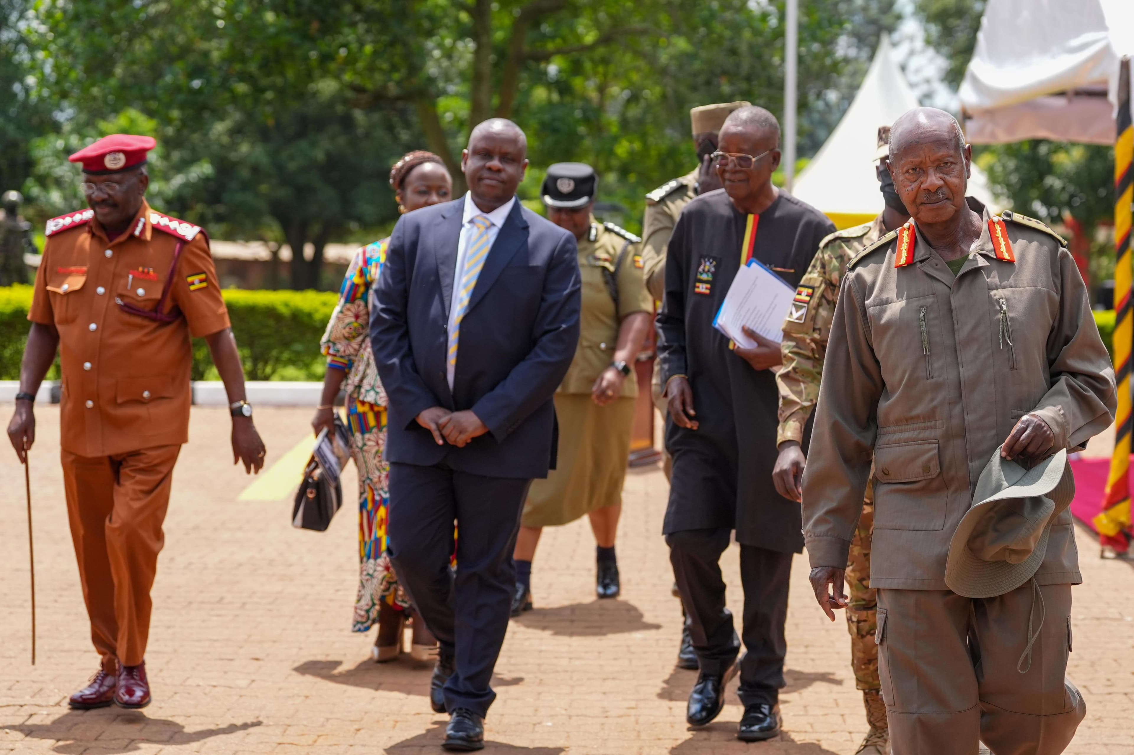 Crush Corruption or Suffer Alone, Museveni Warns New Police Recruits